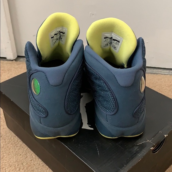 Squadron Blue Jordan 13 sneakers(gs 4.5y) - Picture 3 of 8